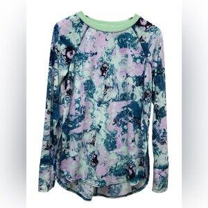 Tek Gear Women’s Soft Long Sleeve Top Tee Shirt Sz M Active Athletic Comfort